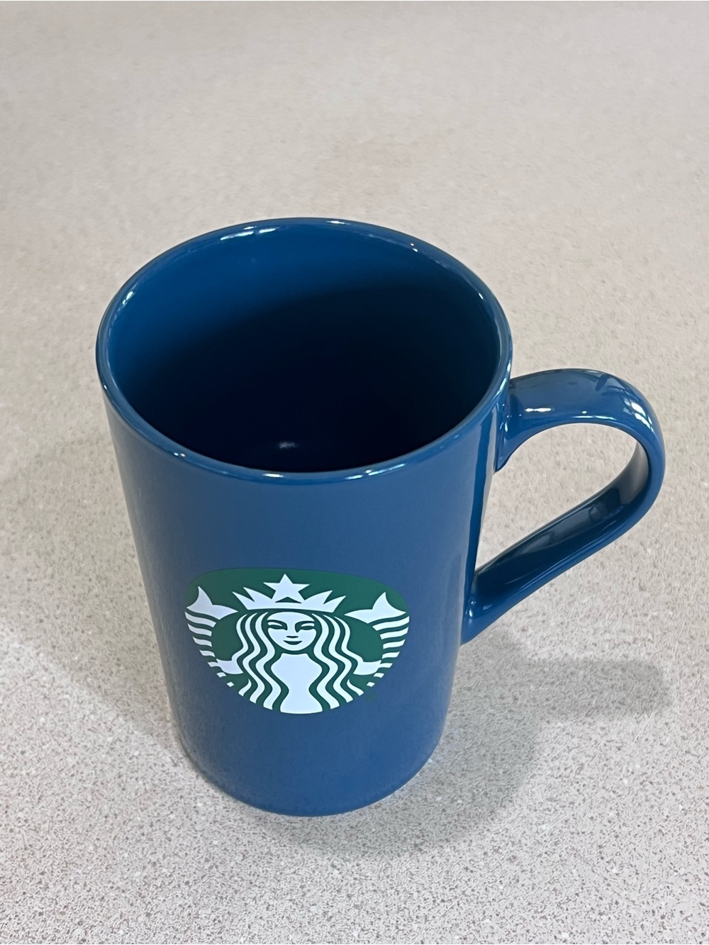2020 Starbucks Blue Ceramic Logo Mug